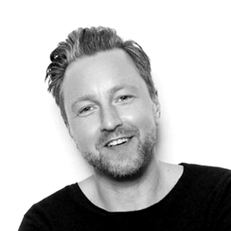 Schwarz-weiß-Porträt von Jens Eichler